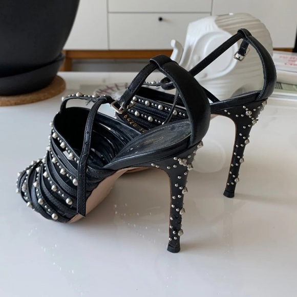 Gianvito Rossi Shoes - Authentic Gianvitto Rossi Studded Sandals
